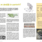 2 bladzijden uit tijdschrift Te Gek