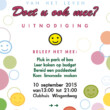 A6 flyer 'de buurt bruist'