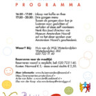 A6 flyer 'de buurt bruist'