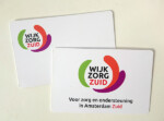 foto van 2 visitekaartjes